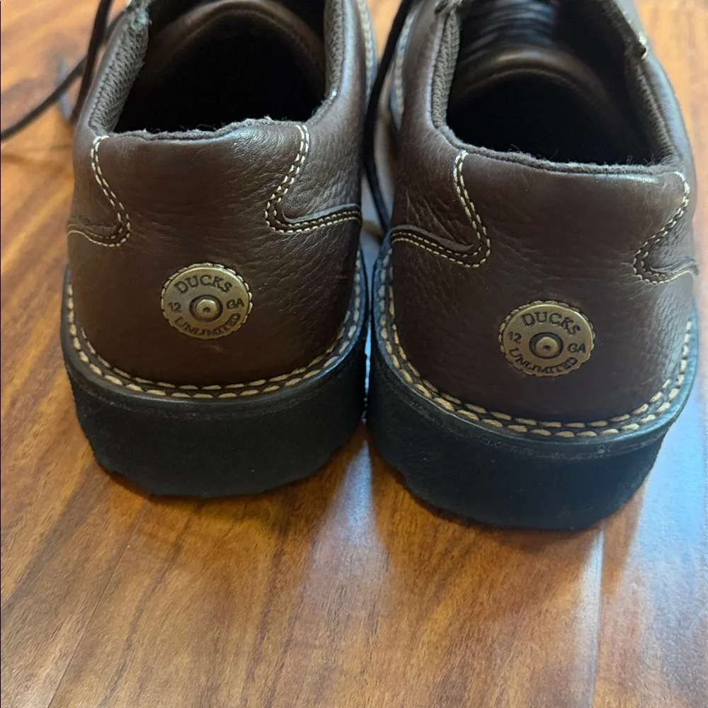 Ducks Unlimited Chunky Leather Dress Shoes - Picture 6 of 6